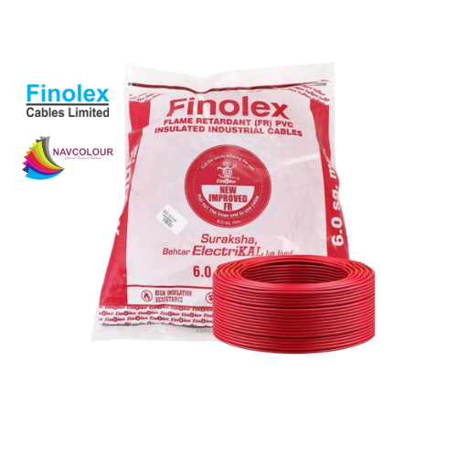 FINOLEX 6.0 SQ MM WIRE (180MTR)