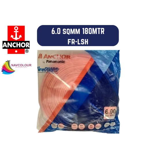 ANCHOR 6.0SQ (180M) FireGuard FR-LSH WIRE