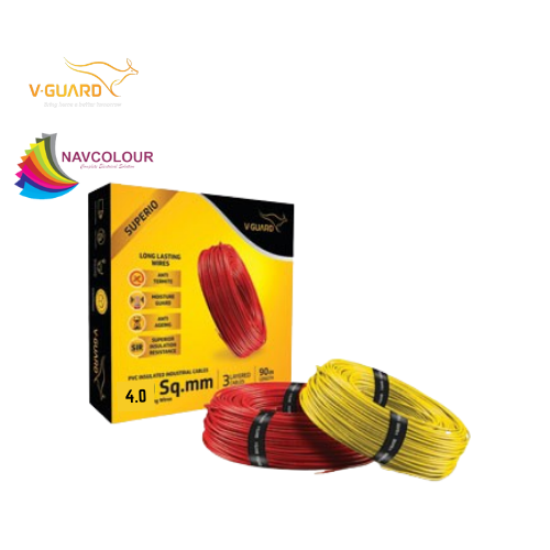 V GUARD SUPERIO FR WIRE 4.0SQMM (90MTR)