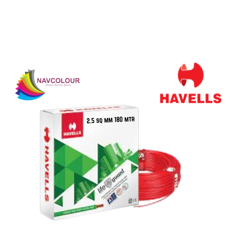 HAVELLS LIFE GUARD 2.5SQMM FRLS WIRE 180 MTR