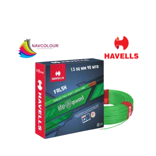 HAVELLS LIFE GUARD 1.5SQMM FRLS WIRE 90MTR