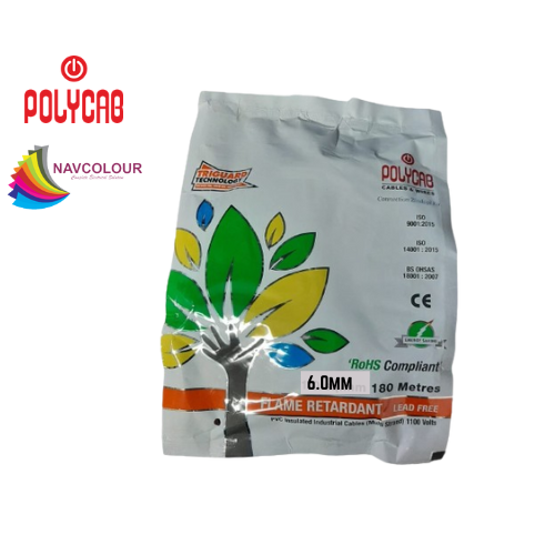 POLYCAB 6.0 SQ MM LFFR WIRE 180MTRS