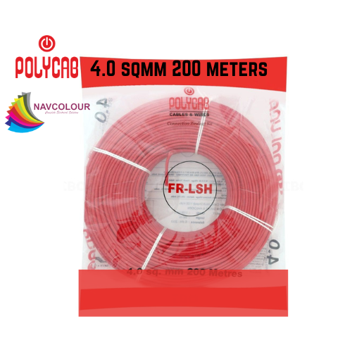 POLYCAB 4.0SQ MM FRLSH 200M