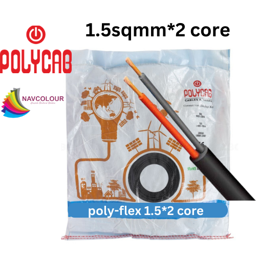 POLYCAB 1.5 SQMM 2 CORE WIRE
