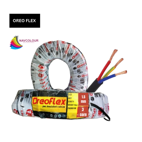 OREO FLEX 1.5 SQMM 3 CORE WIRE 90 MTR