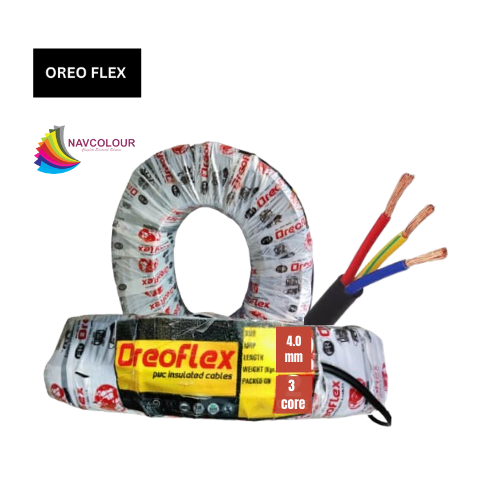 OREO FLEX 4.0 SQMM 3 CORE WIRE 90 MTR