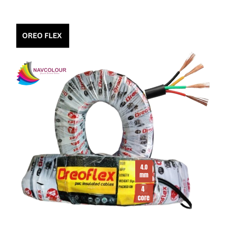 OREO FLEX 4.0 SQMM 4 CORE WIRE 90 MTR