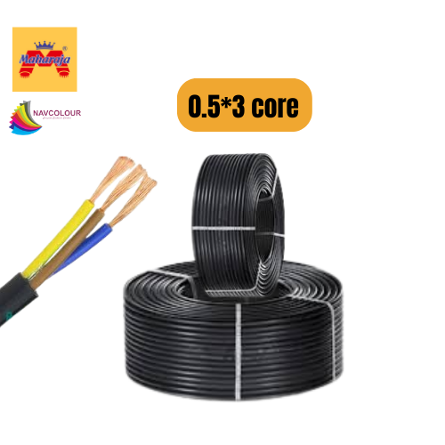 MAHARAJA 0.5SQMM*3CORE WIRE 90MTR