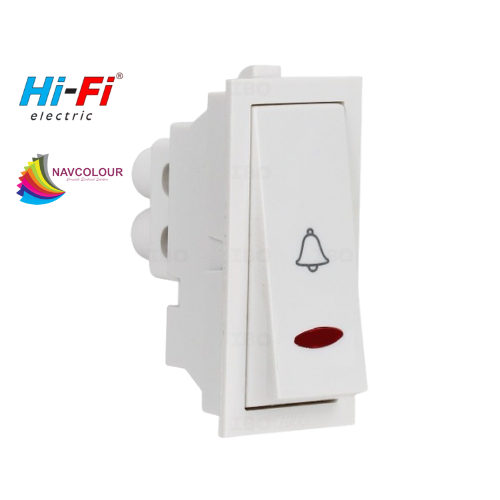 HI FI 10A E CLASS BELL PUSH WITH INDICATOR