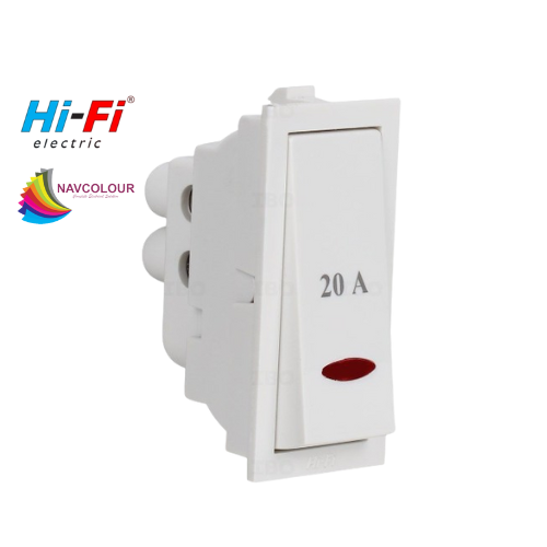 HI FI 20A 1WAY E CLASS SWITCH WITH INDICATOR