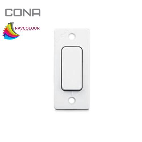 CONA DELUXE 6A 1 WAY TICINO SWITCH