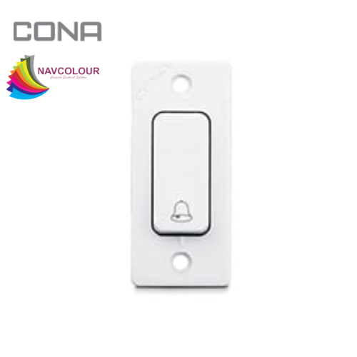CONA DELUXE 6A TICINO BELL PUSH