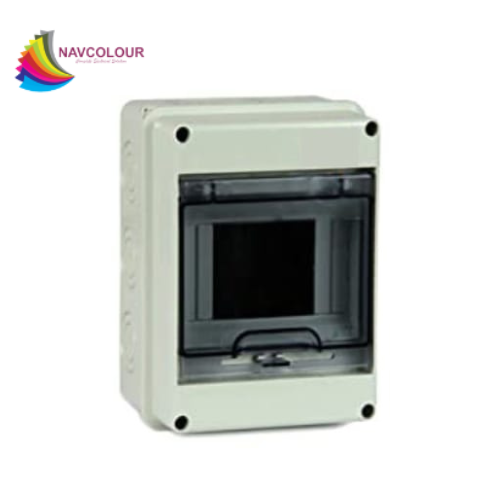 WATERPROOF 4POLE MCB PVC ENCLOSER
