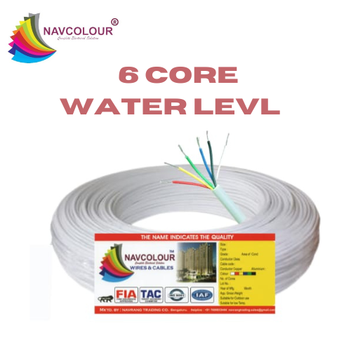 NAVCOLOUR 6 CORE WATER LEVEL CONTROL WIRE 7STD 90MTR