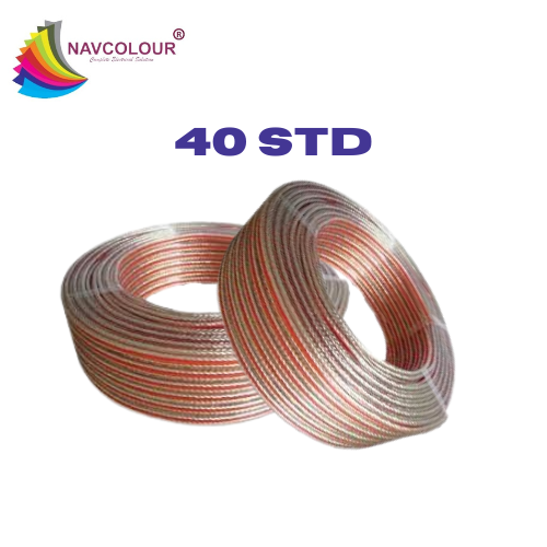 SUNRICH 40STD COPPER SPEAKER WIRE 80 MTR
