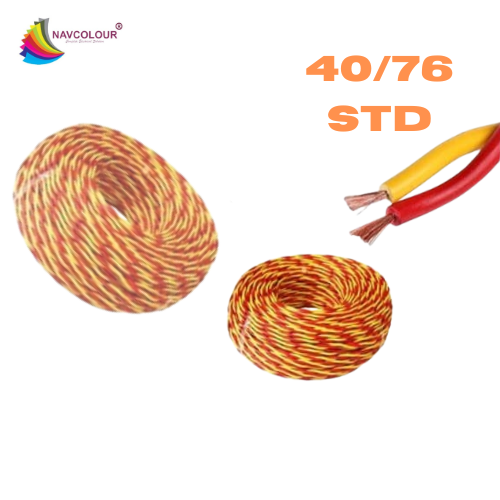 POLYONE 40/76 STD FLEXIABLE COPPER SILK WIRE 80MTR