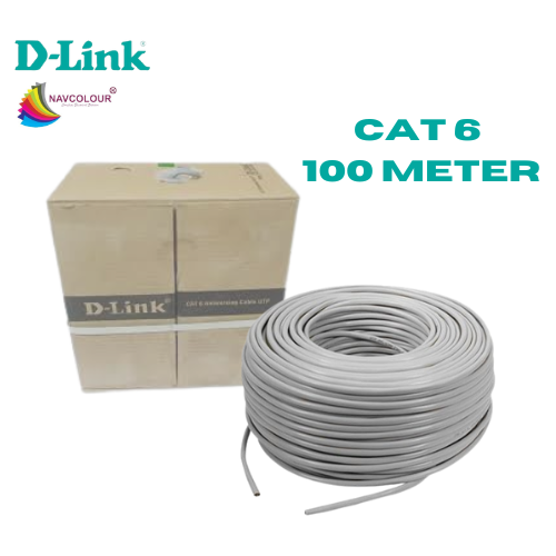 D LINK CAT 6 CABLE 100METER