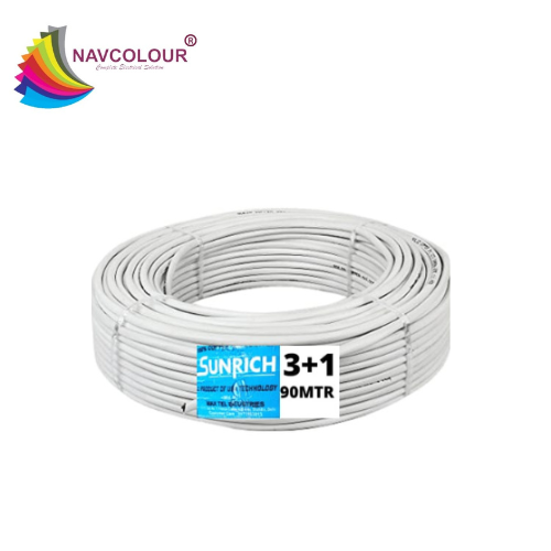 SUNRICH 4+1 CCTV COPPER CAMERA WIRE 90METER