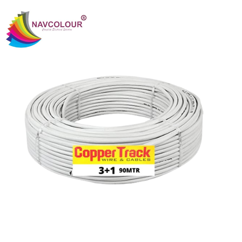 COPPER TRACK 3+1 CCTV COPPER CAMERA WIRE 80METER