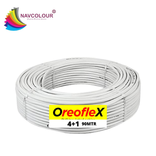 OREO FLEX 4+1 CCTV CAMERA WIRE 90METER