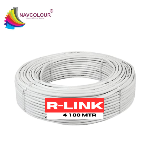 R LINK 4+1 CCTV COPPER CAMERA WIRE 80MTR