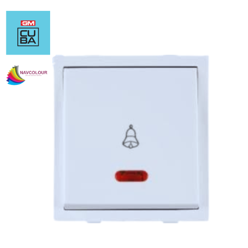 GM CUBA 6A 2M NOVO BELL PUSH WITH INDICATOR