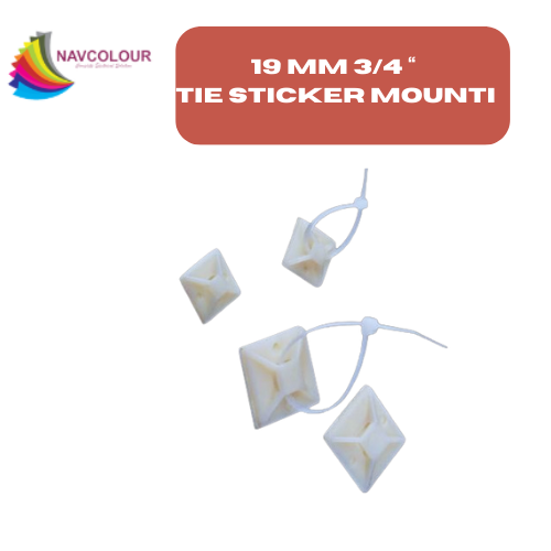 19MM 3/4" TIE STICKET MOUNT