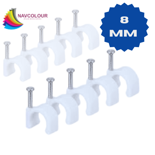 PVC NAIL CLIP 8MM (100PC)