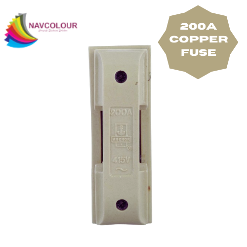 200A FUSE SHIVNIDHI PORCELAIN (COPPER)