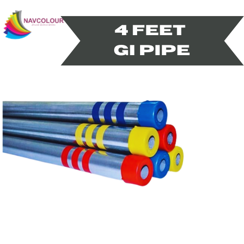 4FEET GI LT STEEL TUBE