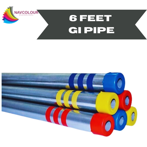 6FEET GI LT STEEL TUBE