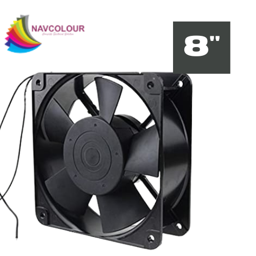 8" COOLING FAN SQUARE