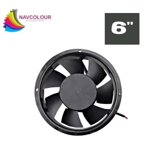 6" COOLING FAN ROUND