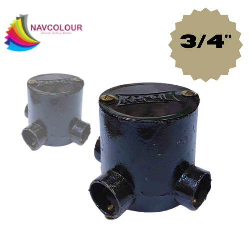 3/4 DEEP METAL JUNCTION BOX