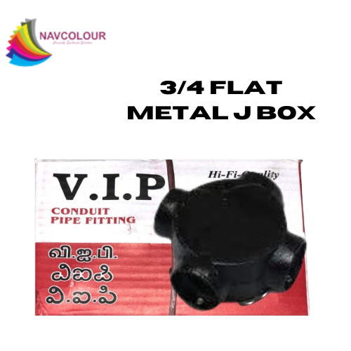 3/4INCH SPCMETAL JUNCTION BOX