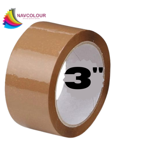 BROWN TAPE 38 MICRON 72MM*25MTR