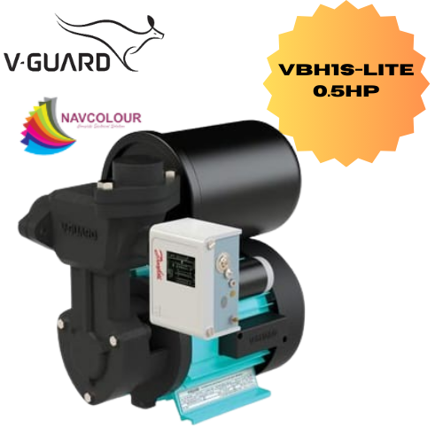 V GUARD VBH1S-LITE (0.5HP) Water Pump