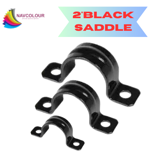 2INCH BLACK SADDLE 50MM (144PCS)