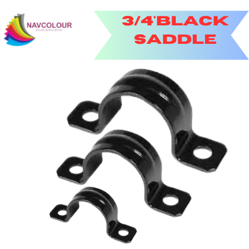 3/4 BLACK SADDLE 19MM (144PCS)