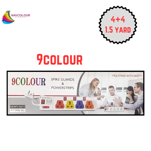 9 COLOUR 4+4 SPIKE (1.5YARD)