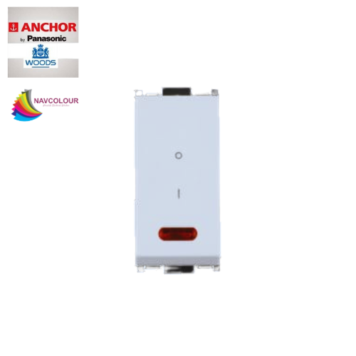 ANCHOR WOODS 16A 1WAY SWITCH WITH INDICATOR