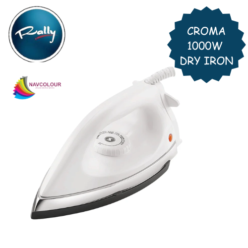 RALLY CROMA 1000W DRY IRON