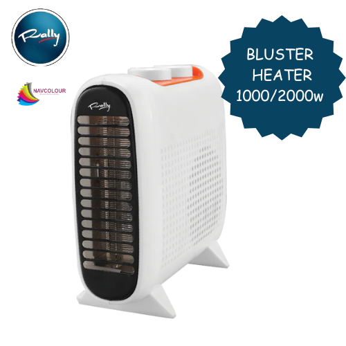 RALLY BLUSTER FAN ROOM HEATER 1000-2000W