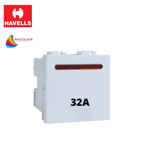 HAVELLS CORAL 32A DP SWITCH WITH INDICATOR 2M
