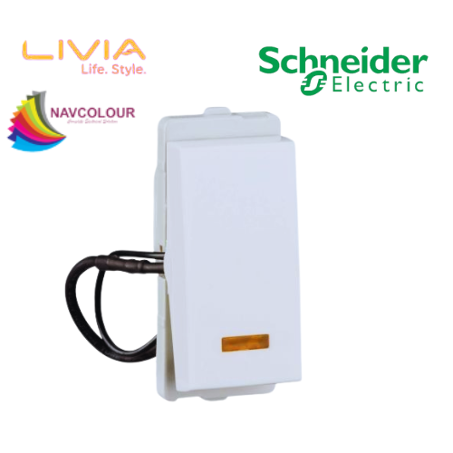 SCHNEIDER LIVIA 20A 1 WAY SWITCH WITH INDICATOR 1M