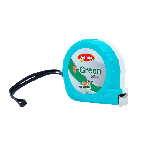 VENUS V GREEN 5MTR MEASURING TAPE