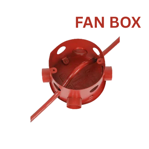 FAN BOX RED
